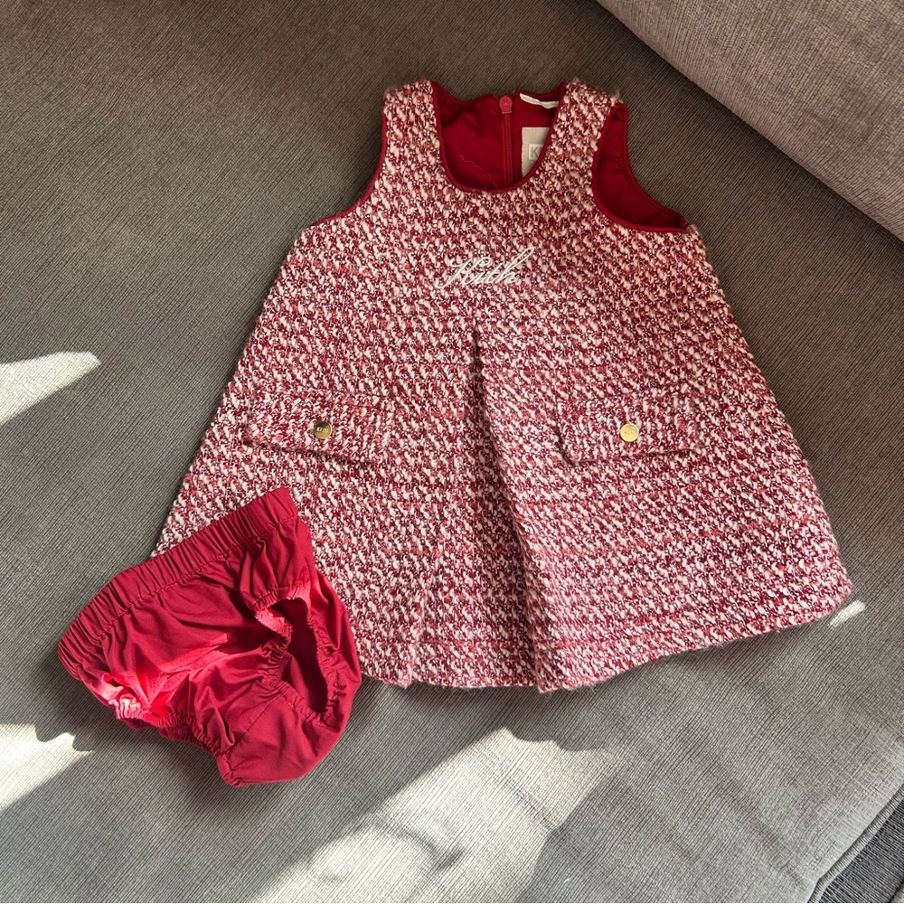 KITH Tweed Christmas Dress